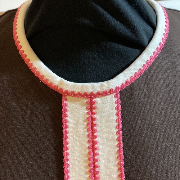 Lilly Pulitzer size XL brown pink and cream dress. - Picture 4 of 5